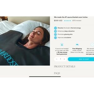 Higher Dose Infrared Sauna Blanket